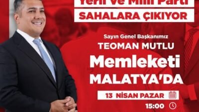 Ali Aladağ…: Malatya Olay…:
Son dakika…Siyasetin sıcak haber…Siyasi hayata başlayan Yerli