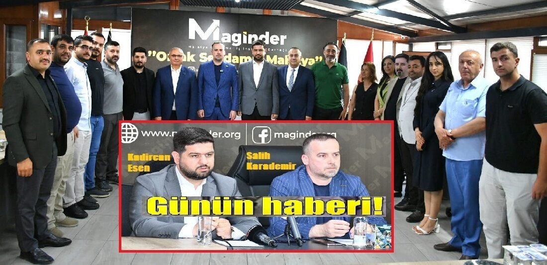Ali Aladağ…:Malatya Olay Haber…:
MAGİNDER ( Malatya Girişimci İş İnsanları Derneği) Yönetim Kurulu