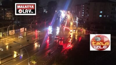 Uğur Hanbey Aladağ…: Malatya Olay…:
Malatya sağanak yağmura teslim oldu...Nisan yağmurları