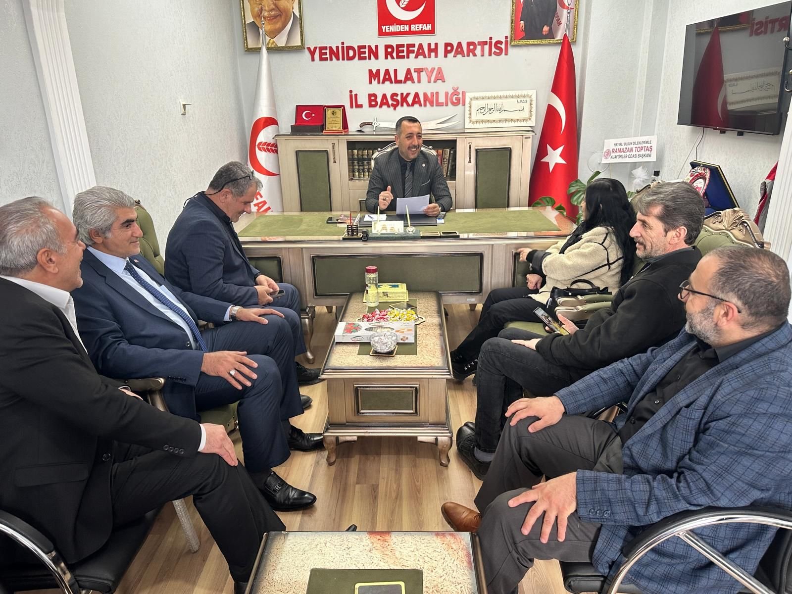 Uğur Hanbey Aladağ…:Malatya Olay Haber…:
Sıcak siyaset haberi...Yeniden Refah Partisi ,81