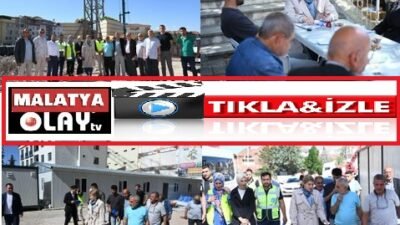 Uğur Hanbey Aladağ…:Malatya Olay Haber…:
Battalgazi’ye bağlı İzzetiye Mahallesi’nde, 3. Bölge