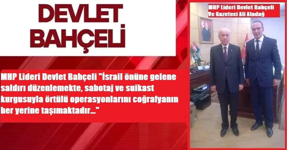 Ali Aladağ…: Malatya Olay…:
Sıcak haber…İsrail'in İran'a yönelik saldırılarının ardından yazılı