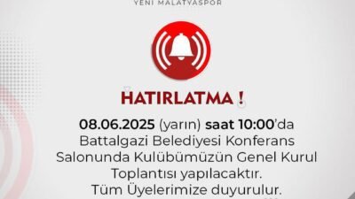 Mehmet Şahin Malatya Olay Haber Yeni Malatyaspor Kongreye gider iken