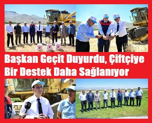 Uğur Hanbey Aladağ…:Malatya Olay Haber…:
Yeşilyurt Belediyesi’nden çiftçilere bir destek daha!