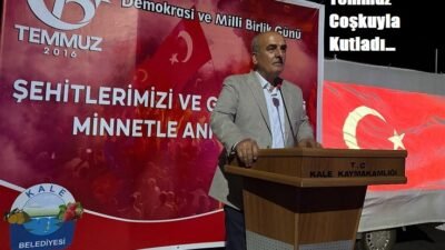 Ali Aladağ…:Malatya Olay Haber…:
15 Temmuz Demokrasi ve Millî Birlik Günü
