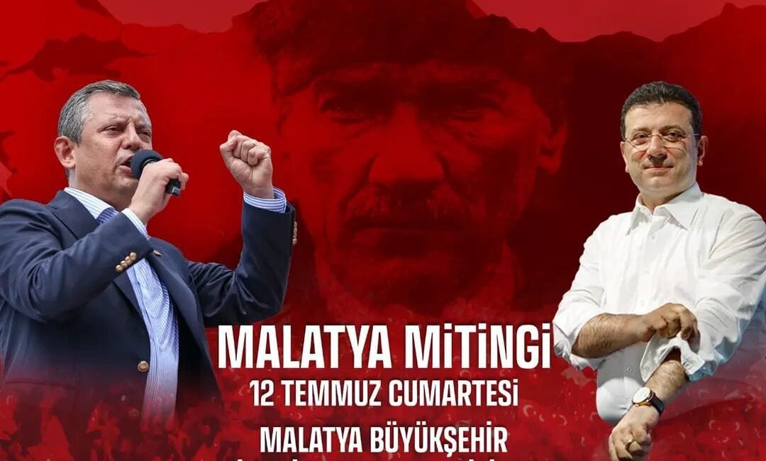 CHP Genel Başkanı Özgür Özel Malatya’da Miting Yapacak Ali Aladağ…:Malatya Olay Haber…:
Siyasette sıcak haber...Cumhuriyet Halk Partisi Genel Başkanı