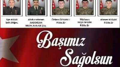 Ali Aladağ…:Malatya Olay Haber…:
Acı haber yüreğimizi yaktı…Türkiye’yi yasa büründü...Şehitlerimiz için
