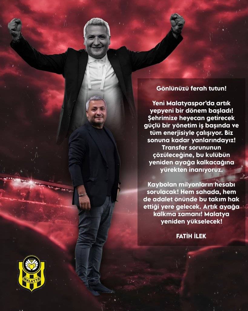 Ali Aladağ…:Malatya Olay Haber…:
Son dakika…Sıcak haber…Tecrübeli futbol adamı oln Fatih