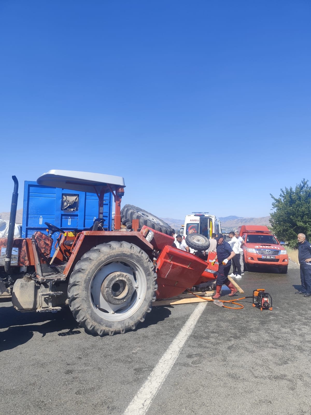Malatya-Elazığ yolunda kaza 1 kişi hayatını kaybetti 1