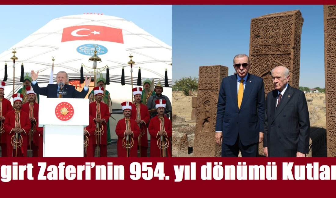 Ali Aladağ…: Malatya Olay Haber…:,
Cumhurbaşkanı Recep Tayyip Erdoğan, Malazgirt Zaferi’nin