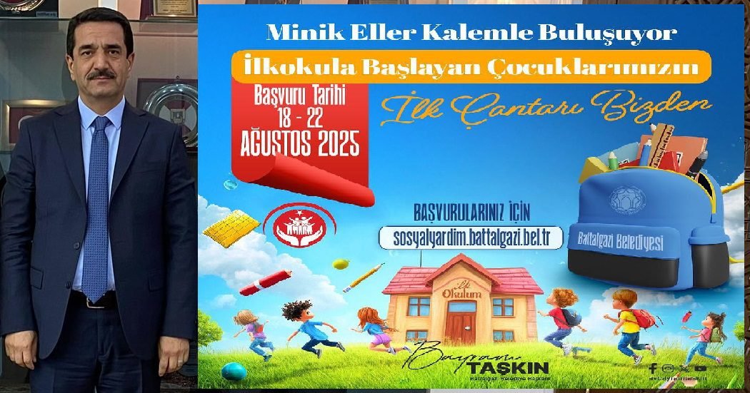 Uğur Hanbey Aladağ…:Malatya Olay Haber…:
Günün öne çıkan haberi...Battalgazi Belediyesi, eğitim-öğretim