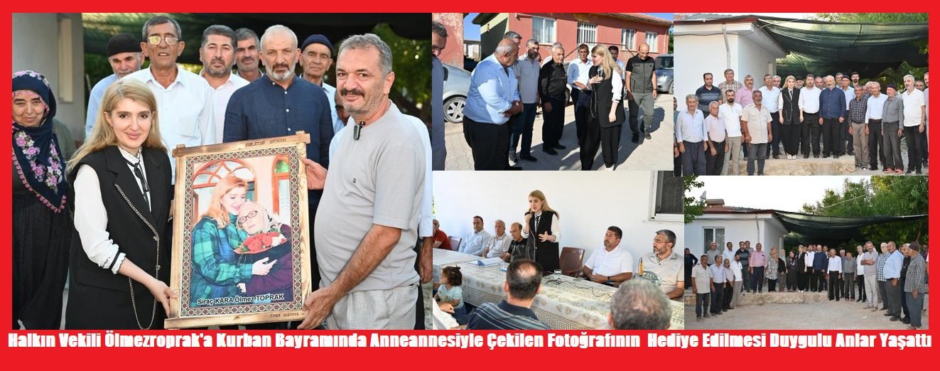 Ali Aladağ…:Malatya Olay Haber…:
Halkın Vekili AK Parti Milletvekili İnanç Siraç