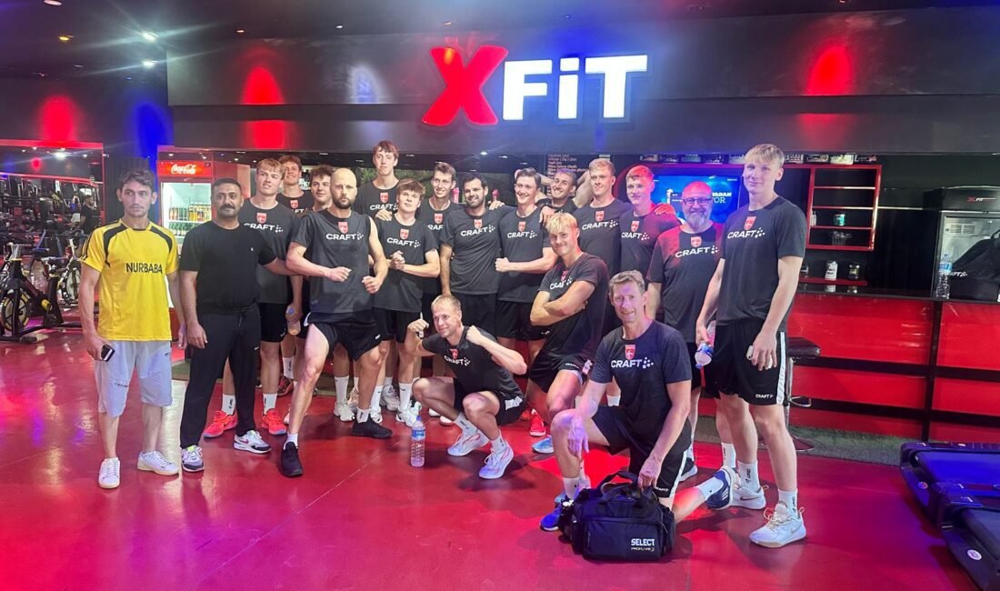Danimarka Milli Takımı, Malatya’da hazırlık için X Fitness Spor Kompleksi’ni