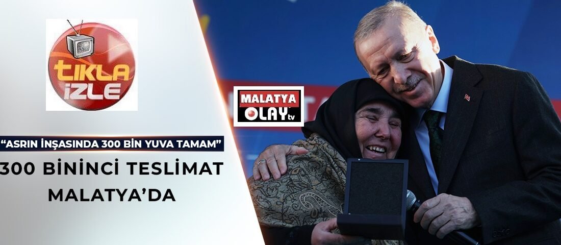 Ali Aladağ…: Malatya Olay Haber…:
Geri sayım başladı...Malatya’da düzenlenecek törende, Cumhurbaşkanı