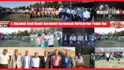 Ali Aladağ…: Malatya Olay Haber…:
Günün öne çıkan güreş haberi…Malatya'nın Akçadağ