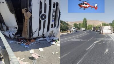 Ali Aladağ…: Malatya Olay Haber…:
Son dakika…Sıcak haber…Malatya’da sürücüsünün kontrolünde çıkan