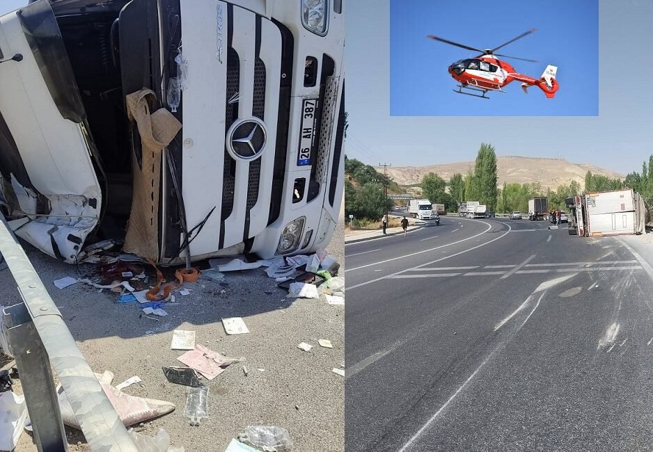 Ali Aladağ…: Malatya Olay Haber…:
Son dakika…Sıcak haber…Malatya’da sürücüsünün kontrolünde çıkan