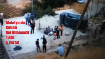 Ali Aladağ…: Malatya Olay Haber…:
Trafik kazalarının ardı arkası kesilmiyor…Malatya’nın Doğanşehir