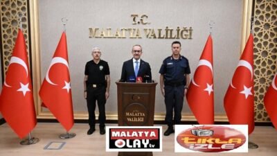 Ali Aladağ…: Malaya Olay Haber…:
Malatya Valisi Seddar Yavuz, 1 Ocak