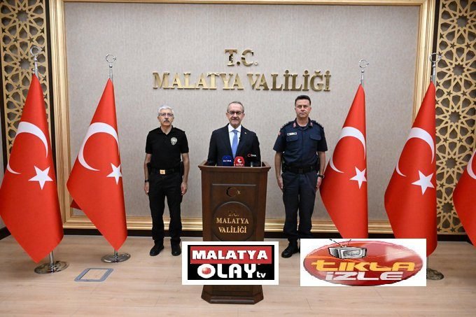 Ali Aladağ…: Malaya Olay Haber…:
Malatya Valisi Seddar Yavuz, 1 Ocak