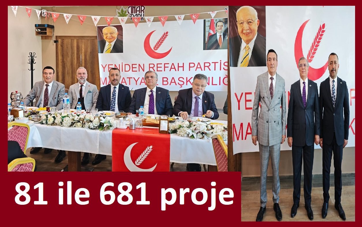 Ali Aladağ…: Malatya Olay Haber…:
Siyasette sıcak haber...Yeniden Refah Partisi Genel