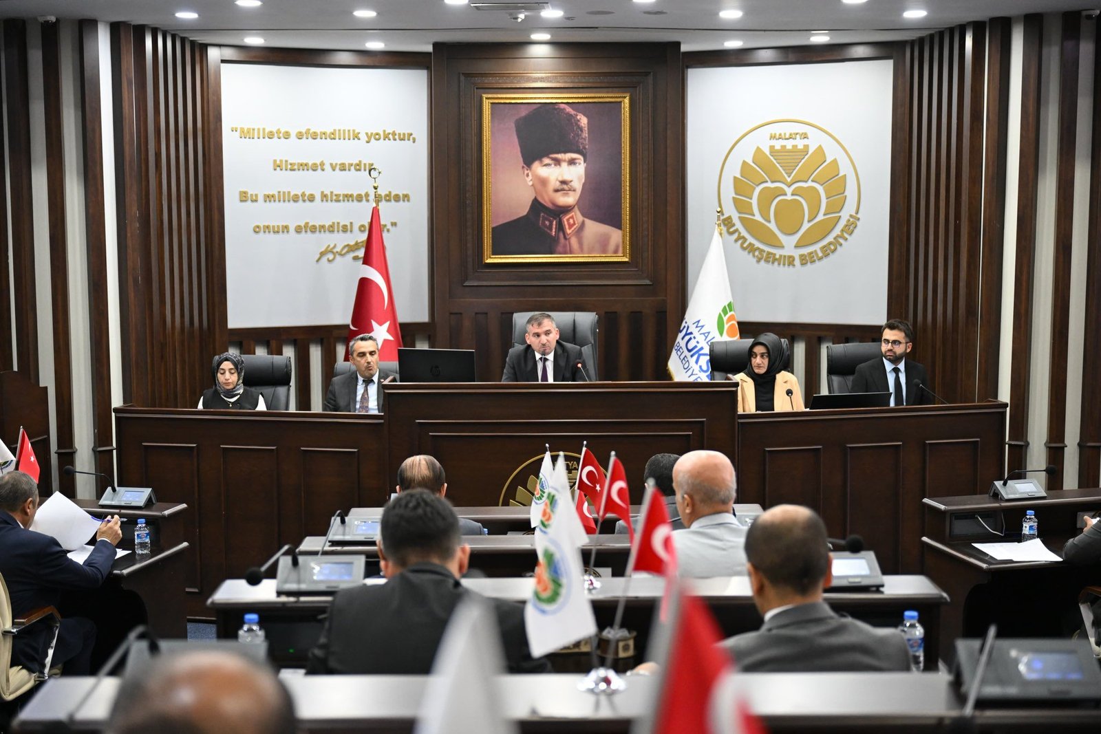 Ali Aladağ…: Malaya Olay Haber…:
Malatya Büyükşehir Belediye Meclisi Ekim ayı