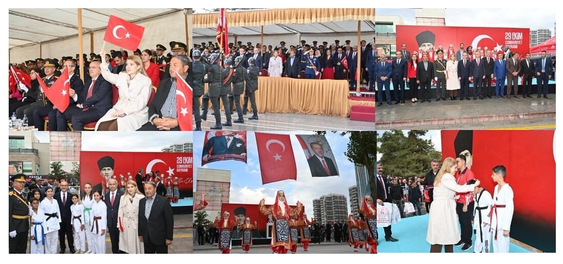 Ali Aladağ…: Malatya Olay Haber…:
Cumhuriyet Bayramı kutlamalarına katılan Halkın Vekili