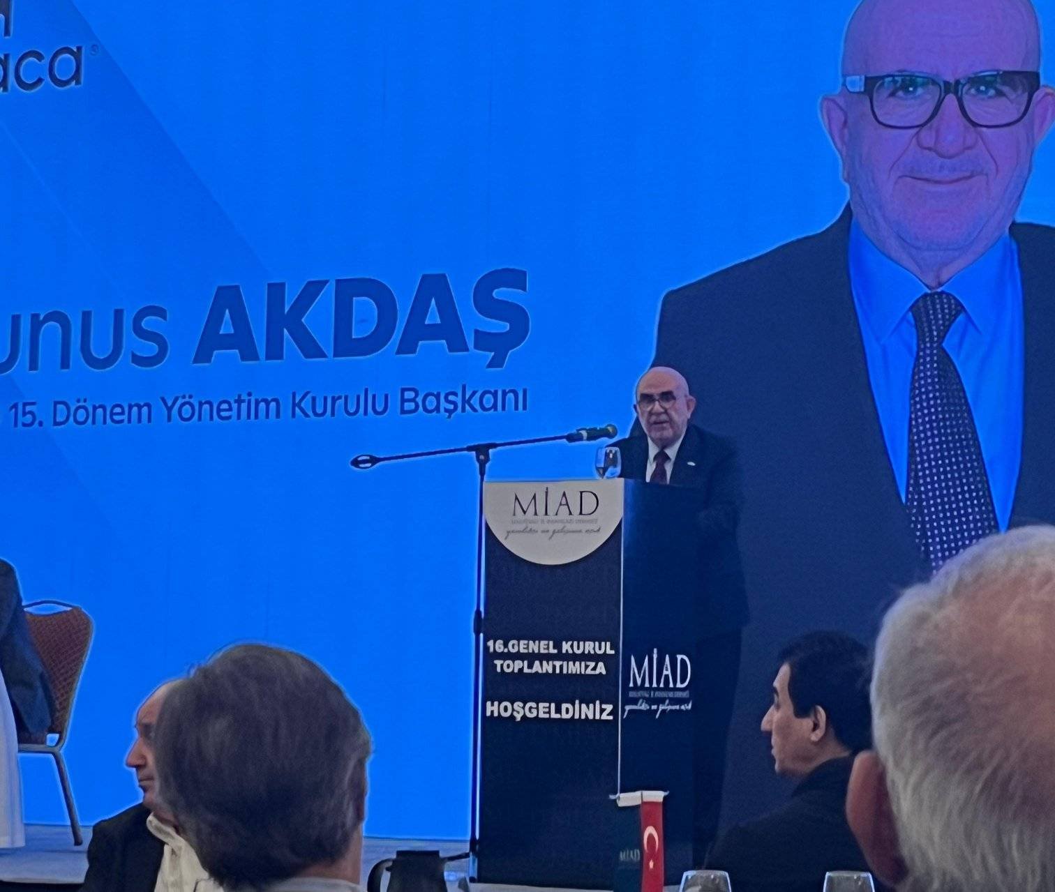 MİAD Genel Başkanlığına Yunus Akdaş yeniden başkanlığa seçildi 1