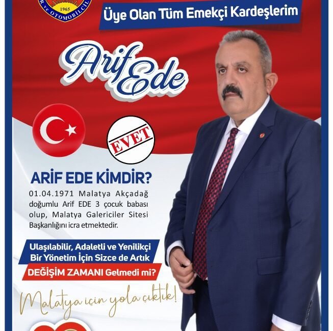 Mehmet Şahin Malatya Olay Haber. Malatya Şoförler ve Otomobilciler oda