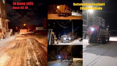 Ali Aladağ…:Malatya Olay Haber…:
Son dakika...Gecenin sıcak haberi...Malatya’da kar yağışı sonrasında