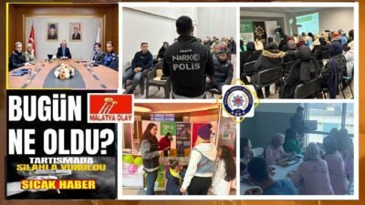 Ali Aladağ…:Malatya Olay Haber…:
Günün gündemi...Malatya’da bugün son 24 saat içerisinde