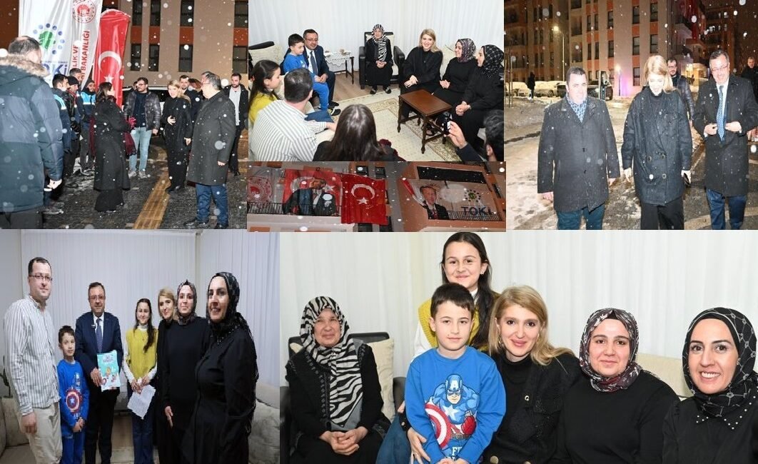 Ali Aladağ…:Malatya Olay Haber…:
Asrın felaketinde evlerini kaybeden aileler yeni yuvalarına