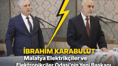 Malatya Elektrikçiler ve Elektronikçiler Esnaf ve Sanatkârlar Odası’nda yapılan olağan