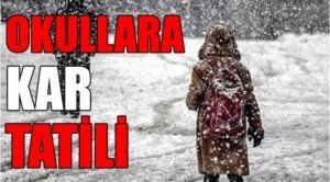 istanbul da okullar tatil edildi