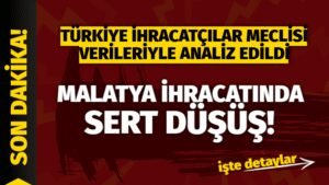 malatya ihracatinda 2025te sert dusus tim verileriyle analiz 89792e0