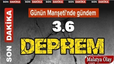 Uğur Hanbey Aladağ…: Malatya Olay…:
Asrın felaketini yaşayan Malatya güne korkutan