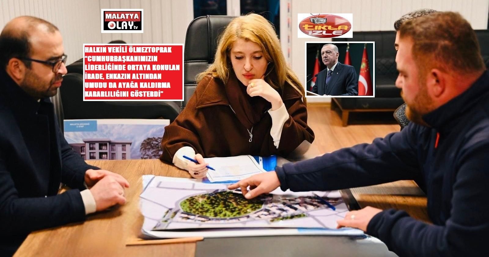 Ali Aladağ…:Malatya Olay Haber…:
Halkın Vekili Ölmeztoprak, deprem bölgesinde seslendi, “Cumhurbaşkanımız