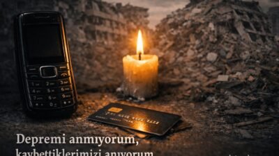 Anmak mı, hatırlamak mı?
Ben depremi anmıyorum.
Ben ölenleri, şehit olanları anıyorum