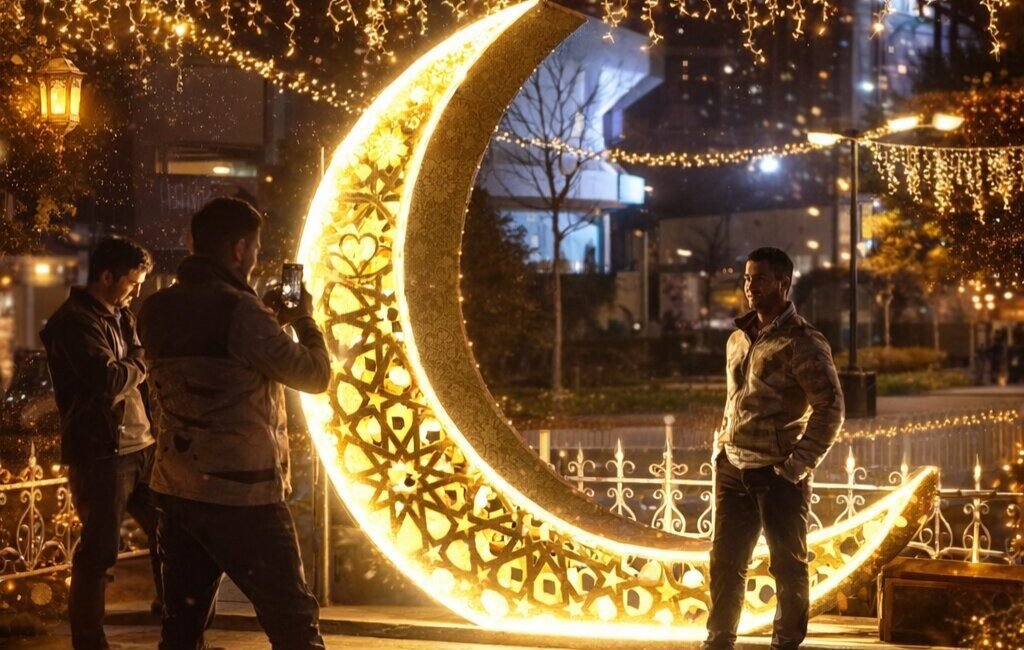 Malatya'nın sokakları ramazana hazır. Sokakla nakış gibi işleniyor. Kentte ramazan