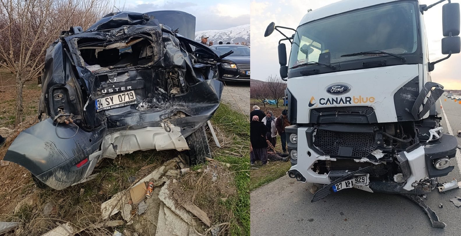 Ali Aladağ…:Malatya Olay Haber…:
Malatya’da feci trafik kazası…Kale ilçesin de meydana