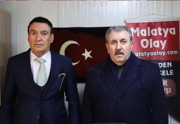 Ali Aladağ…:Malatya Olay Haber…:
Büyük Birlik Partisi Genel Başkanı Mustafa Destici,