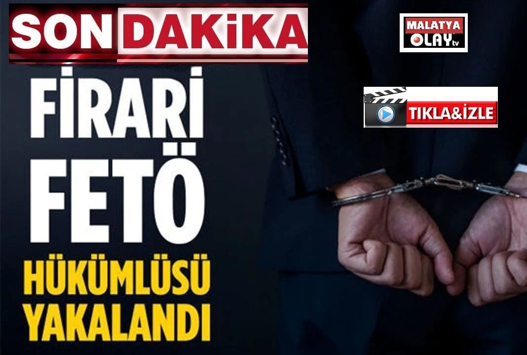 FETÖ'den 7 yıl 6 ay hapis cezası bulunuyordu, polis yakaladı 2 FETÖ'den 7 yıl 6 ay hapis cezası bulunuyordu, polis yakaladı 1