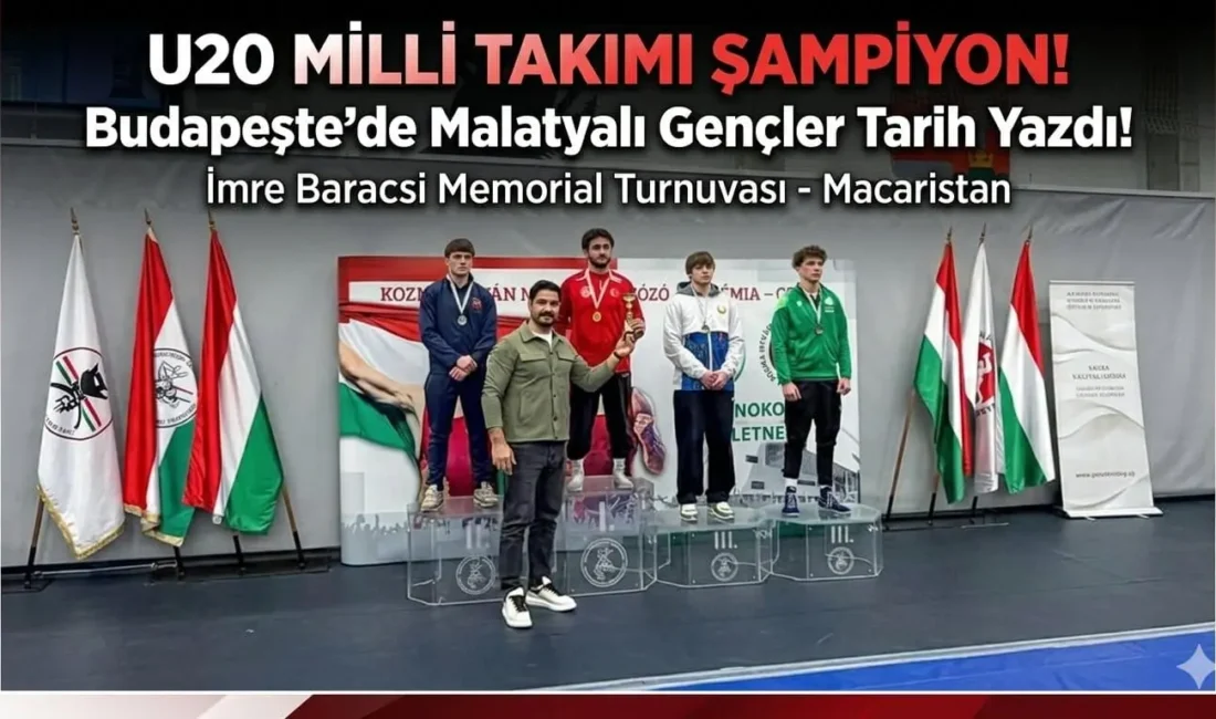 Budapeşte’de Ay-Yıldız Rüzgarı: U20 Milli Takımımız Şampiyon Oldu, Malatyalı Gençler