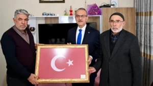vali seddar yavuz sehit aile ziyareti ramazan bayrami