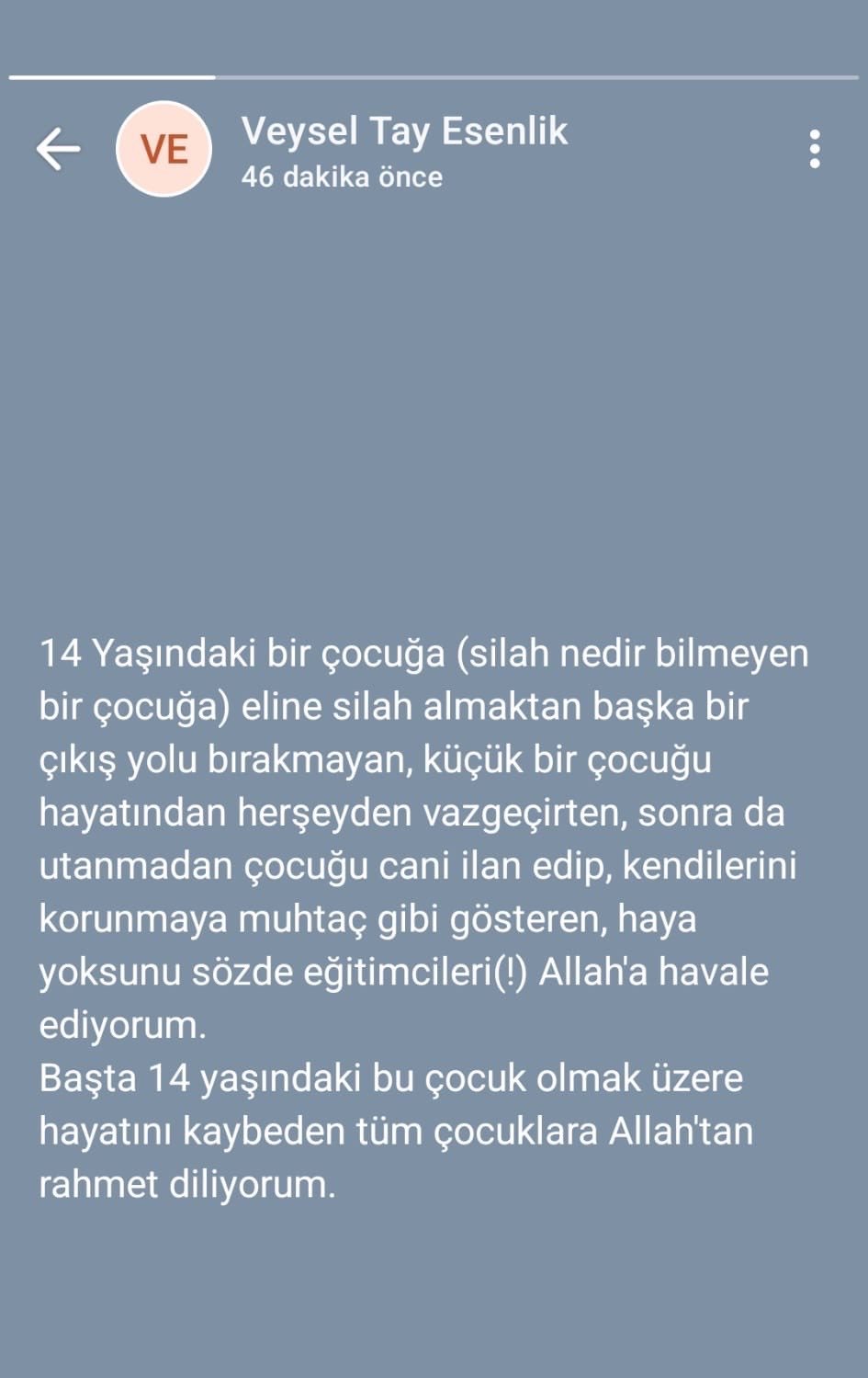 Malatya’da Skandal Paylaşım: Okul Katliamına ‘Fail’ Güzellemesi! 1