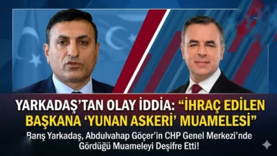 Gazeteci Barış Yarkadaş, CHP’den ihraç edilen Malatya Yazıhan Belediye Başkanı