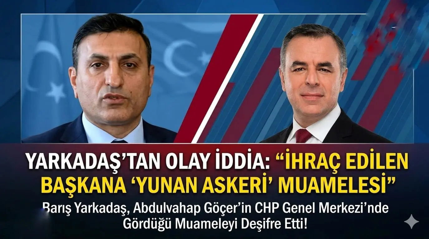 Gazeteci Barış Yarkadaş, CHP’den ihraç edilen Malatya Yazıhan Belediye Başkanı