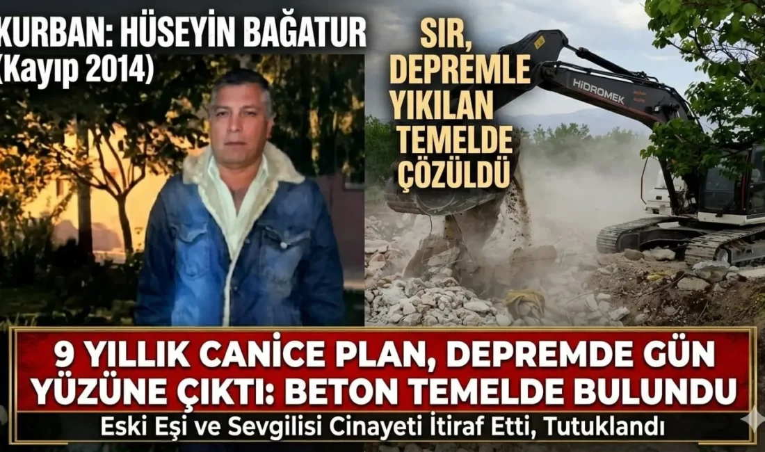 Malatya’da 6 Şubat depremlerinin ardından gün yüzüne çıkan korkunç cinayette