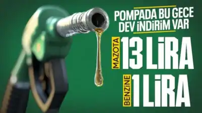 Orta Doğu'daki ateşkesin ardından petrol fiyatlarındaki keskin düşüşün akaryakıt pompa