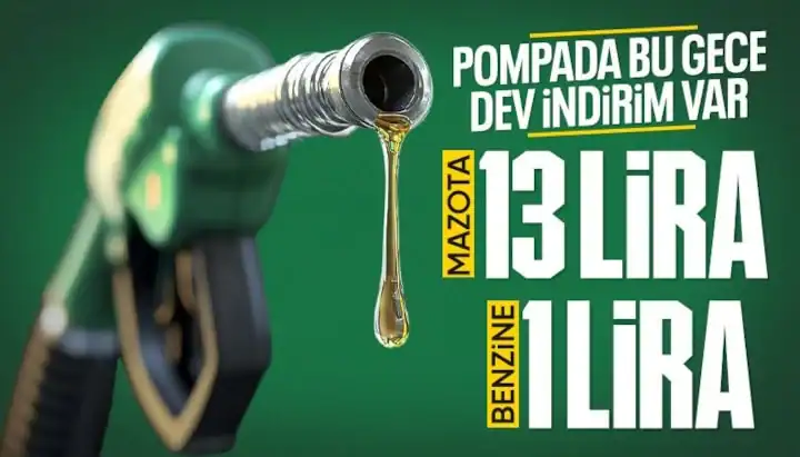 Orta Doğu'daki ateşkesin ardından petrol fiyatlarındaki keskin düşüşün akaryakıt pompa